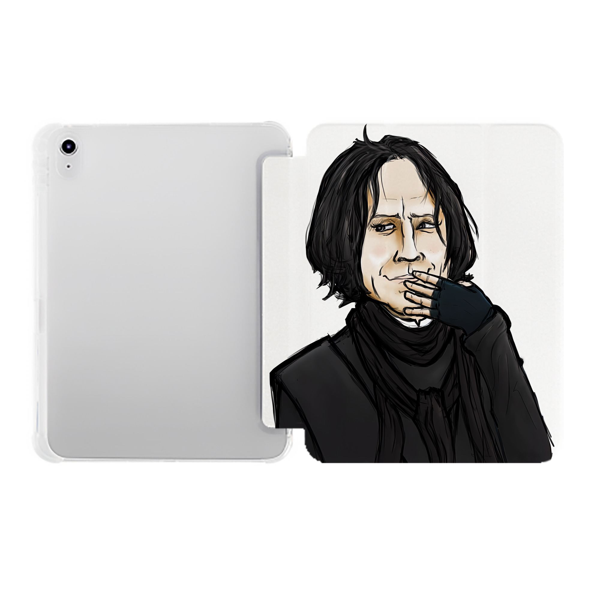 （画像用） Harry Potter ハリー・ポッターシリーズ IPad ケース ペン収納付き 三つ折りスタンド PUレザー×シリコン 対応機種9.5/10.5/10.9インチ